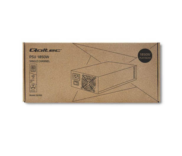 Qoltec PCI-E Smart 1850W 80 Plus Platinum - 728987 - zdjęcie 6